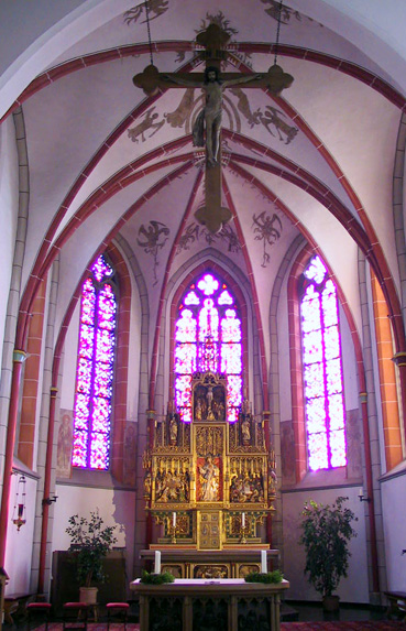 Innenansicht: Petrus-Kirche