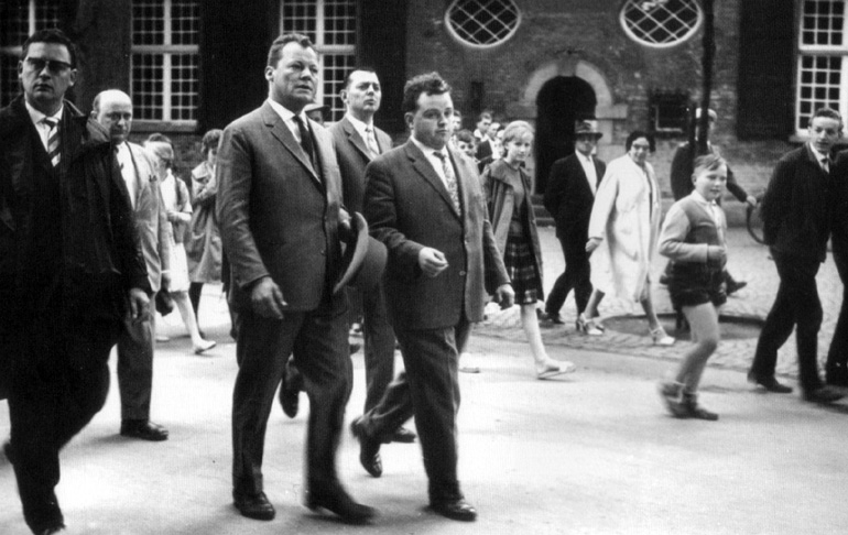 Willy Brandt 1961 in Kevelaer