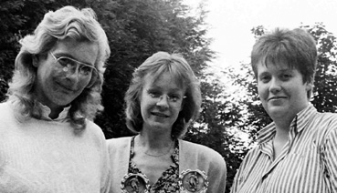 Sabine Föhles mit Delia und Barbara Evers