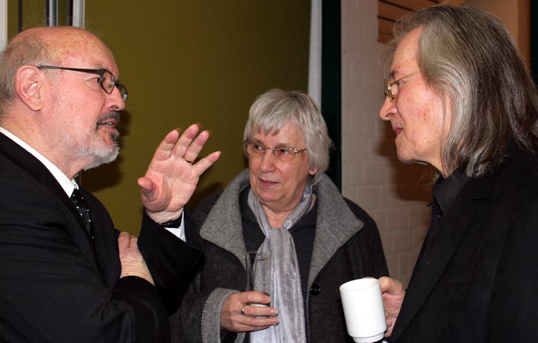 Maria Groothusen mit Dr. Edmund Bercker (l.) und Martin Willing