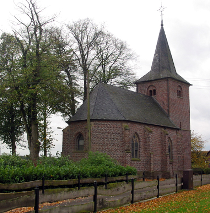 Foto zeigt St.-Hubertuskapelle auf Keylaer