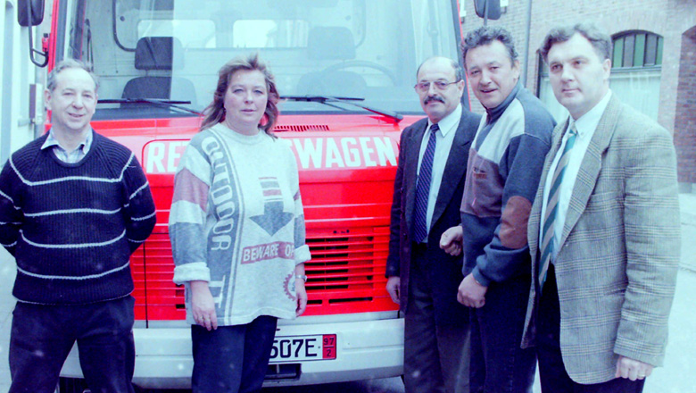 Rettungswagen für Mazedonien