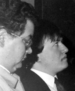 Peter Roosen mit Theo Bogers