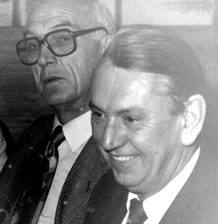 Heinz Sieben, Charly van Betteraey (l.)