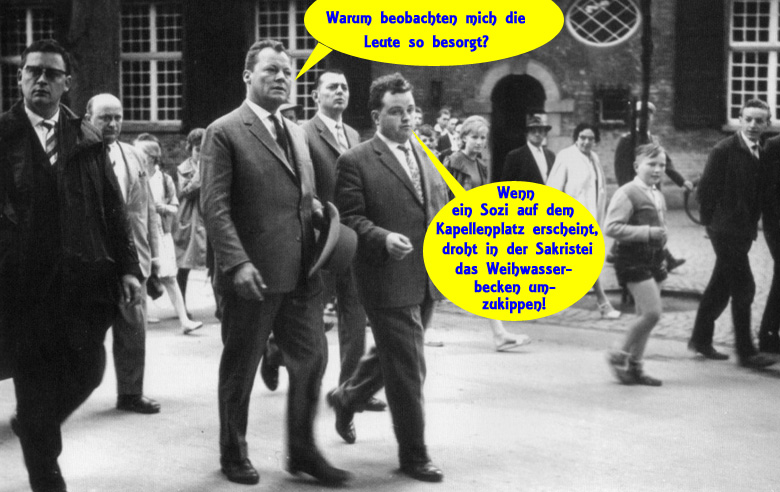 Willy Brandt in Kevelaer