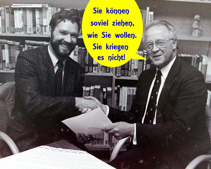 Dr. Klaus Hölzle und Richard Schulte Staade