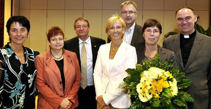 Foto zeigt den neuen Vorstand des Verkehrsvereins Kevelaer