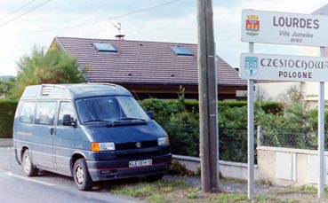 Besuch in Lourdes 1992