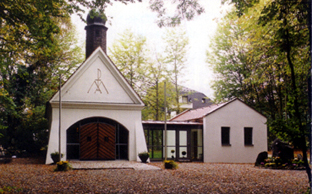 Foto zeigt die Gnadenkapelle von Marienfried