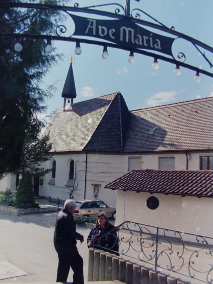 Blick auf die Gnadenkapelle